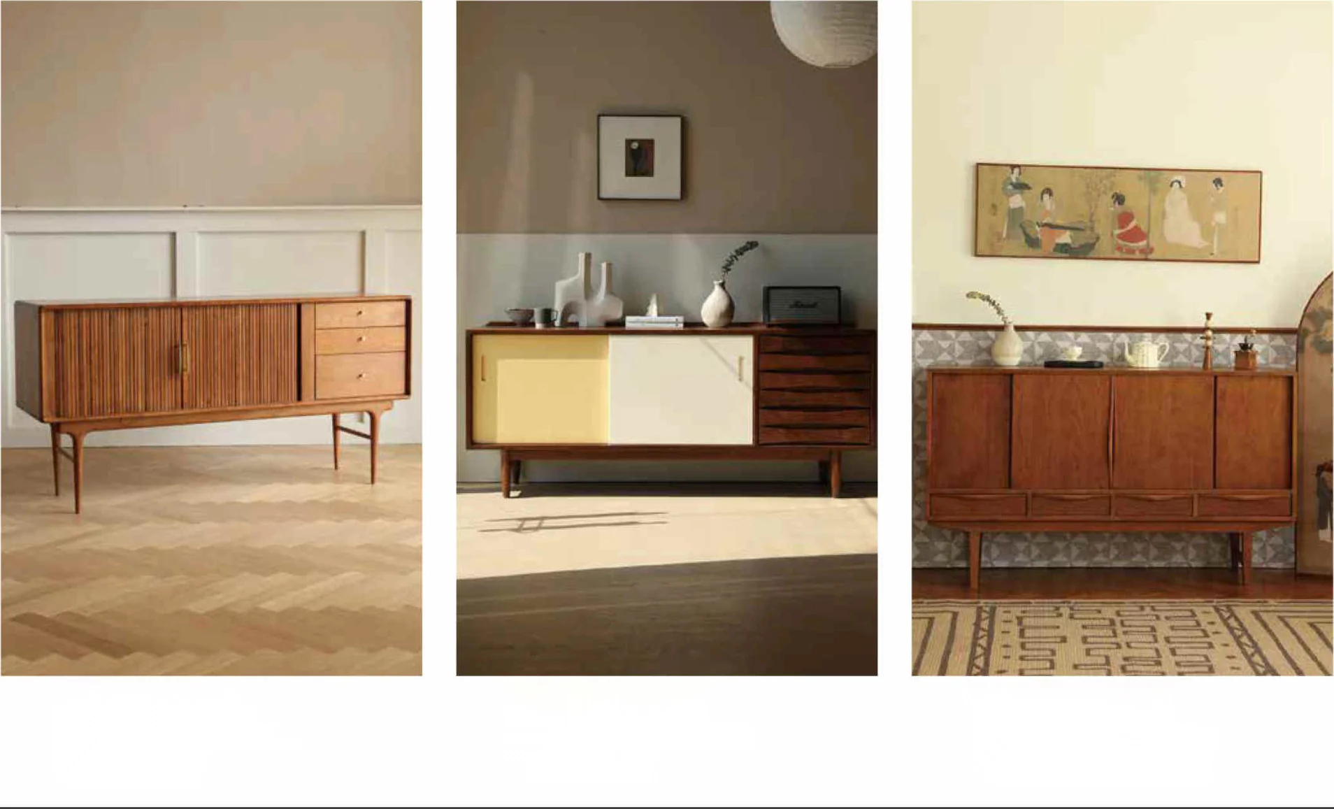 Atubi Cabinet ATKBG002 in a finished interior.