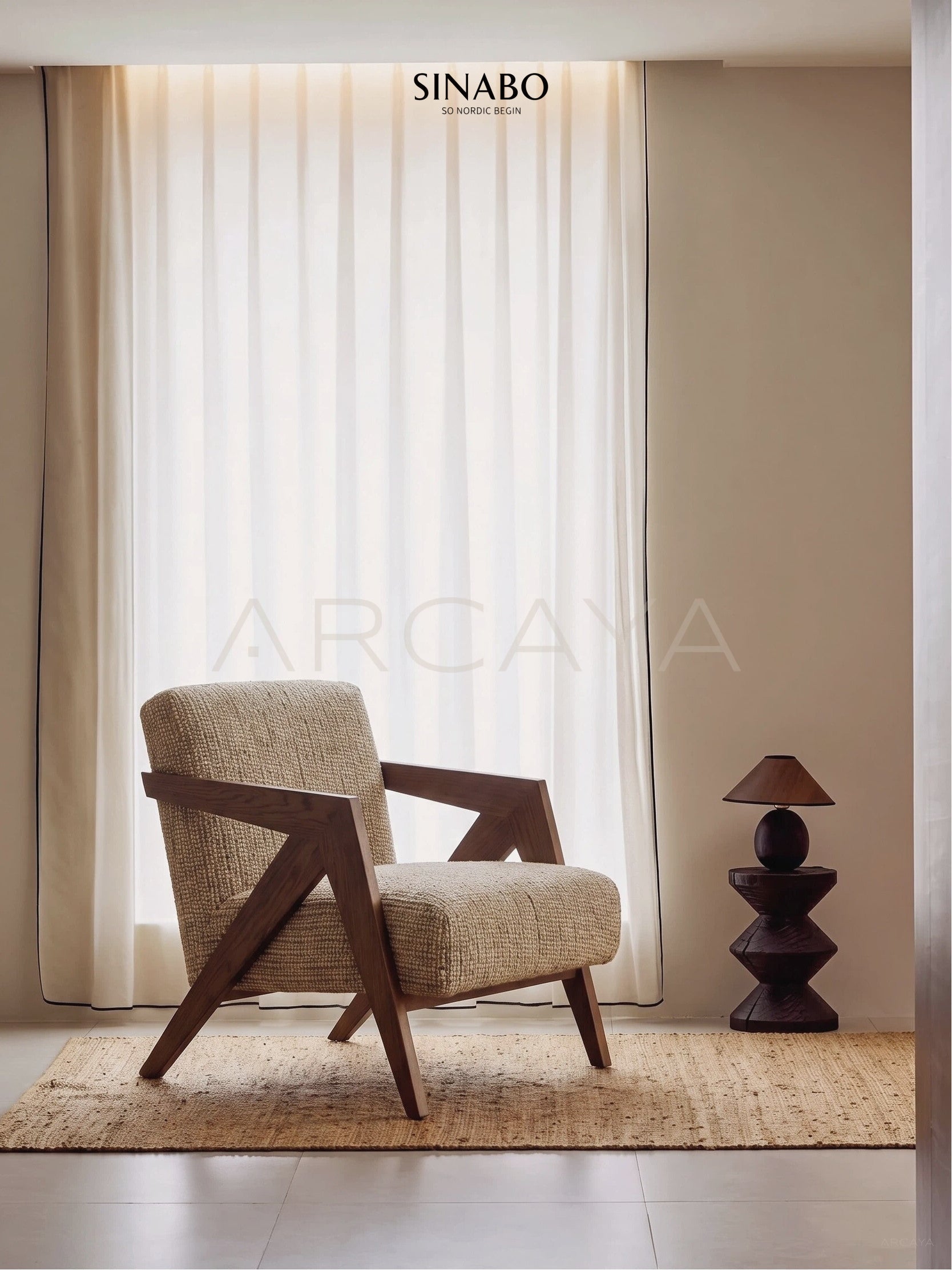Sable Wood Decorative Object