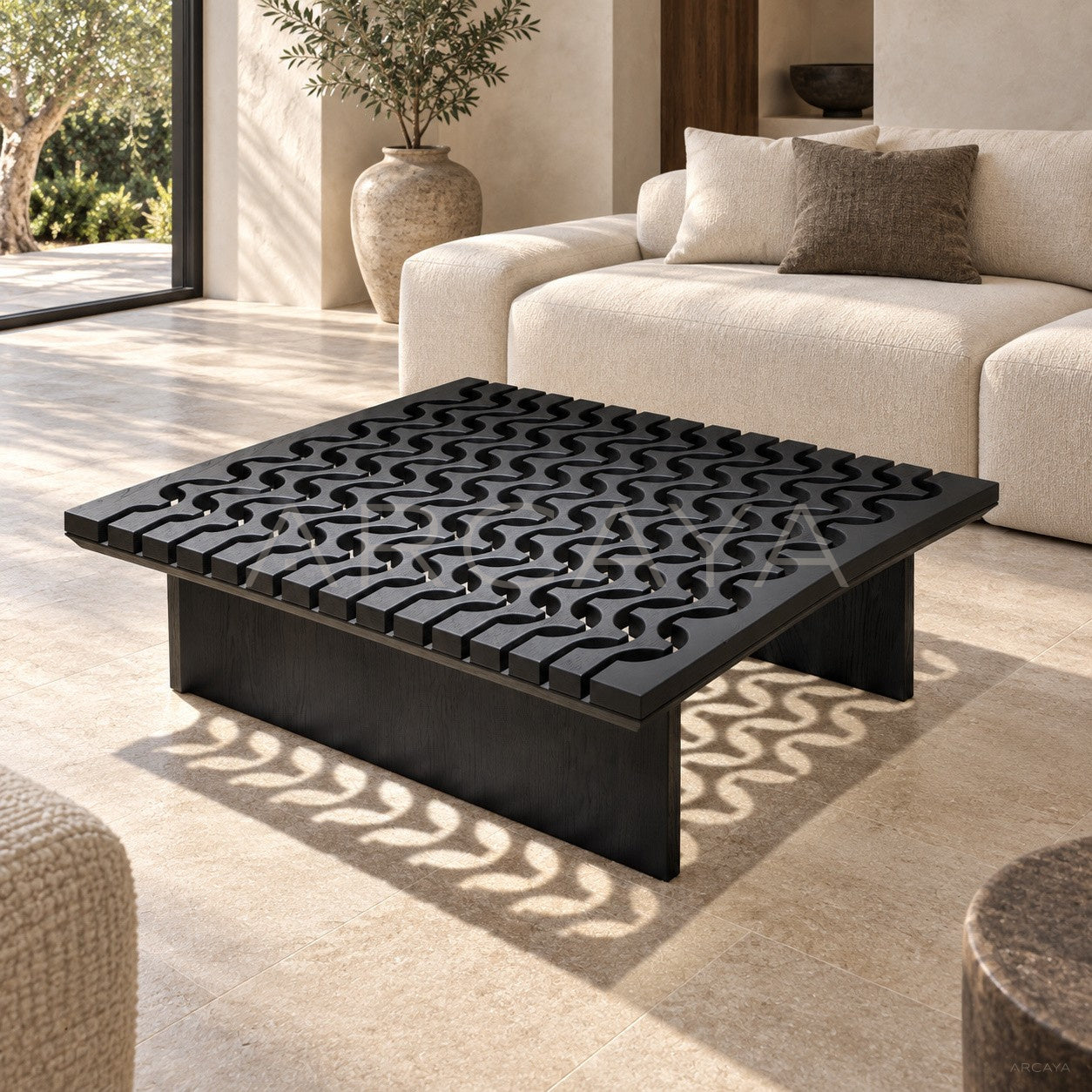 Black Light Play Coffee Table