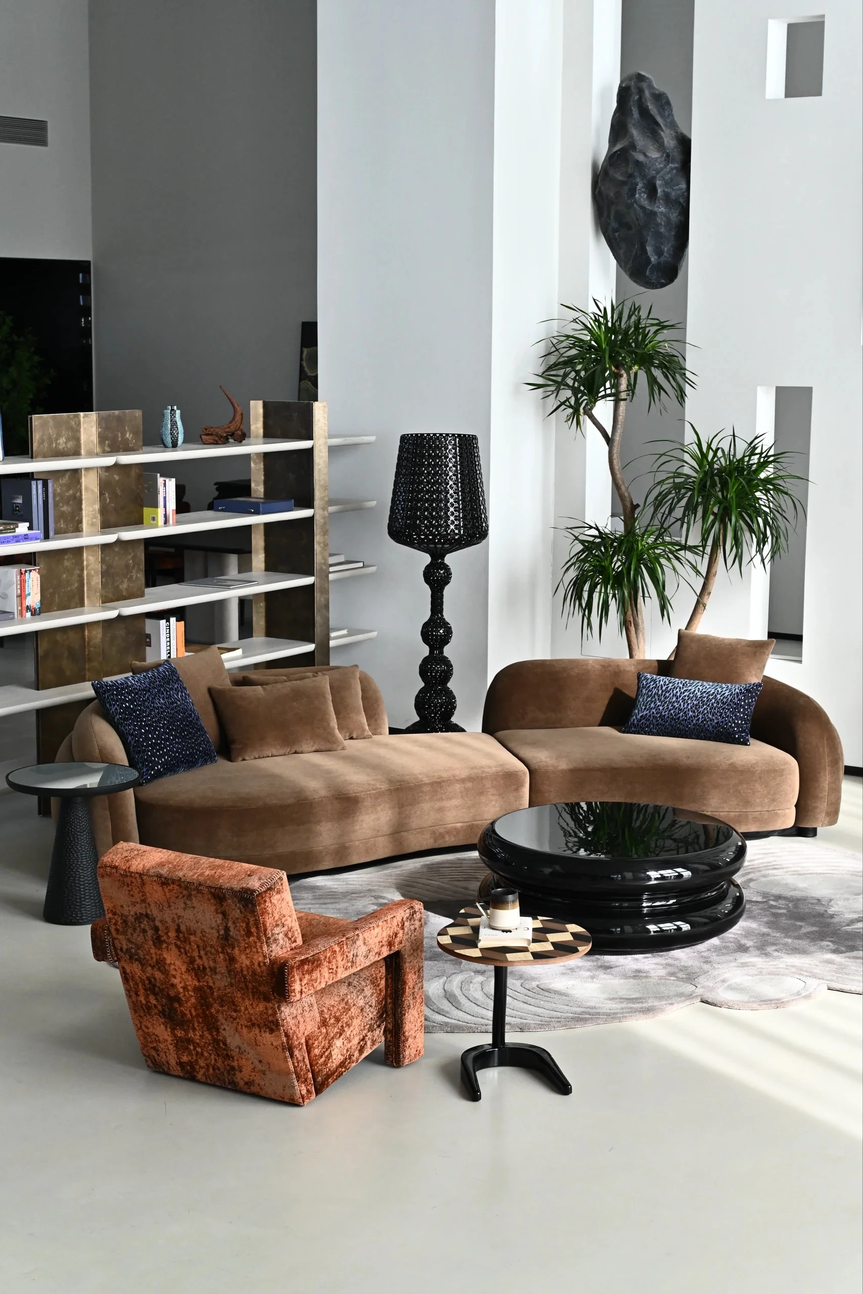 Elara Form Sofa in a finished interior.