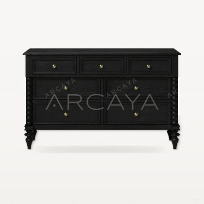 Charleston Seven-Drawer Dresser — view 01