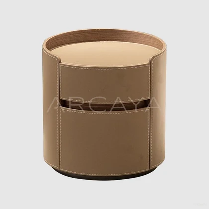 Orla Arc Nightstand - front view 04