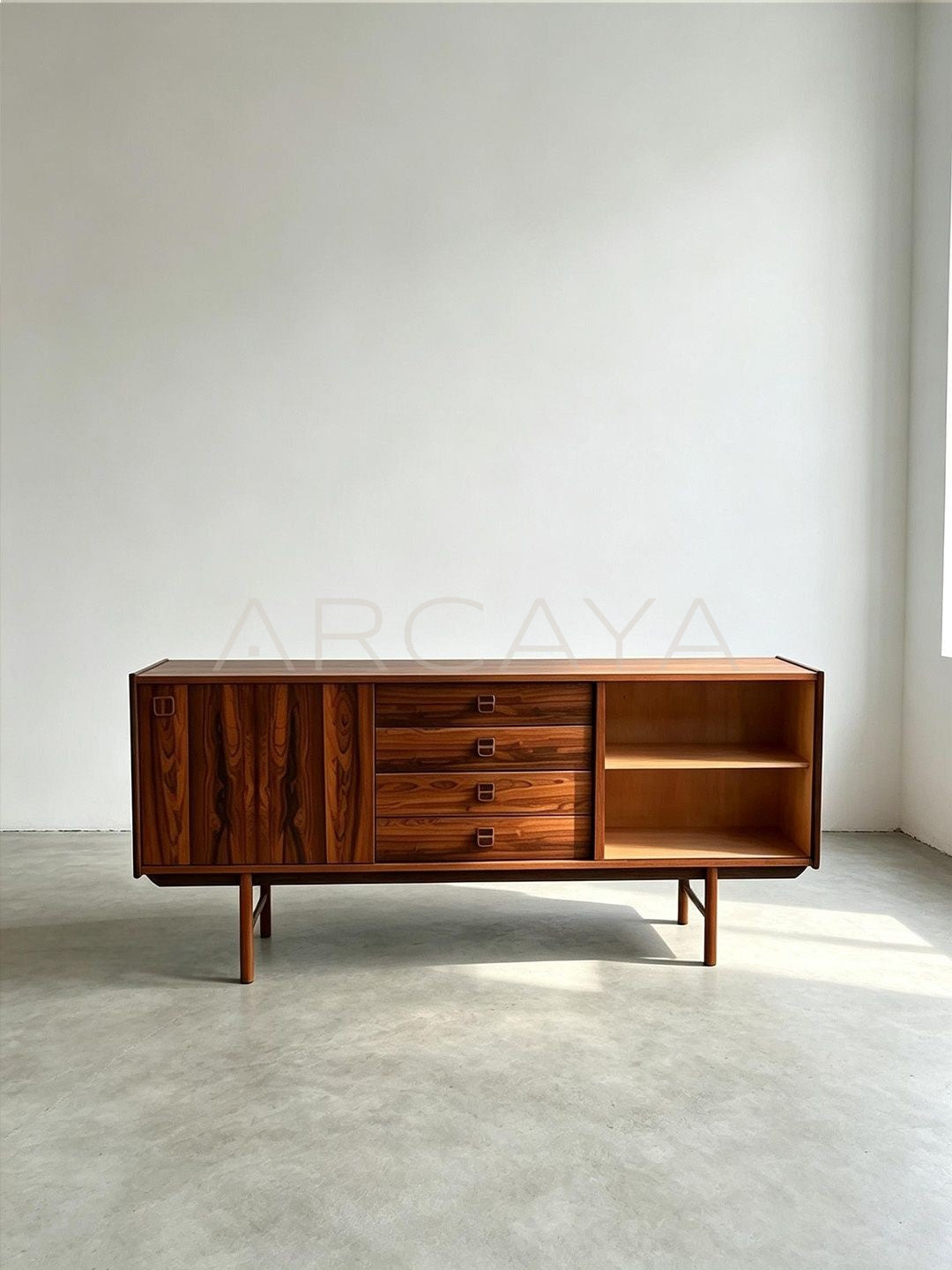 Mid Century Buffet Sideboard - scene