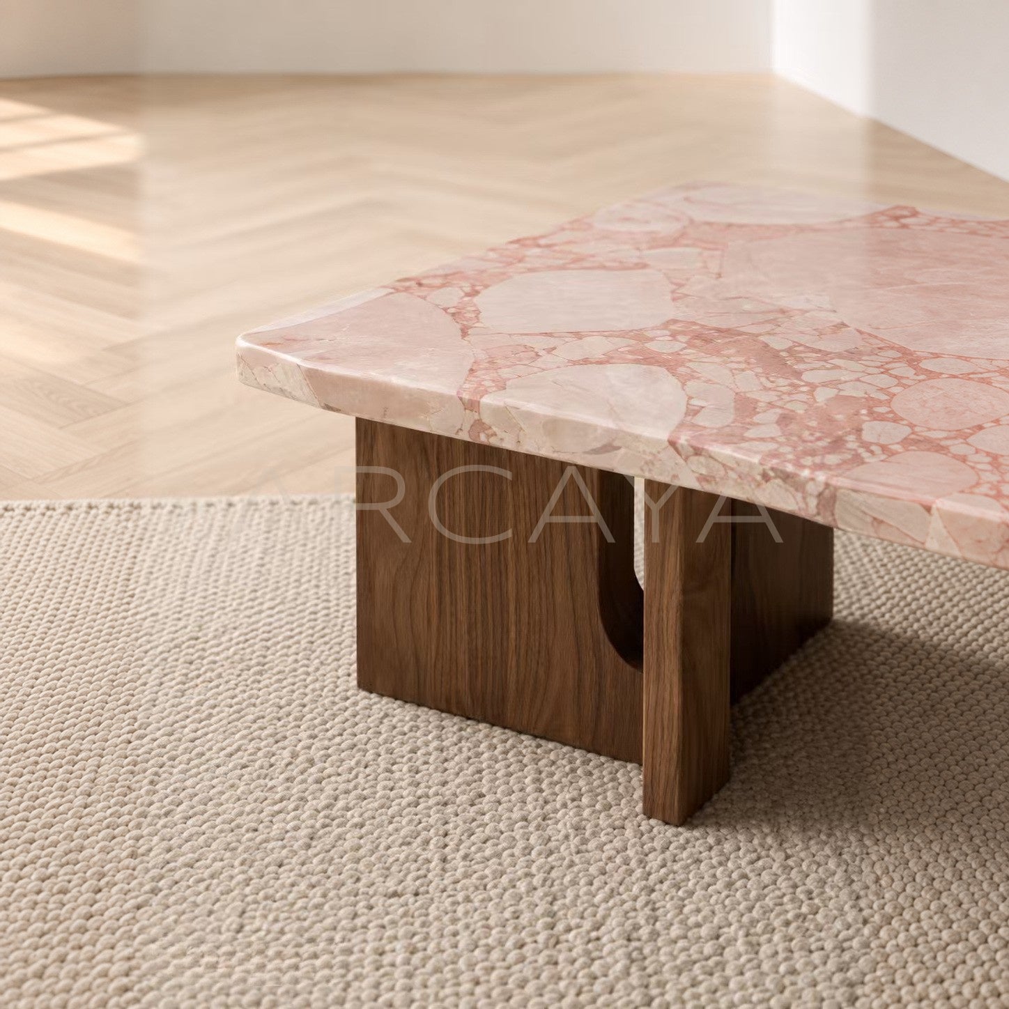 Pink Coffee Table