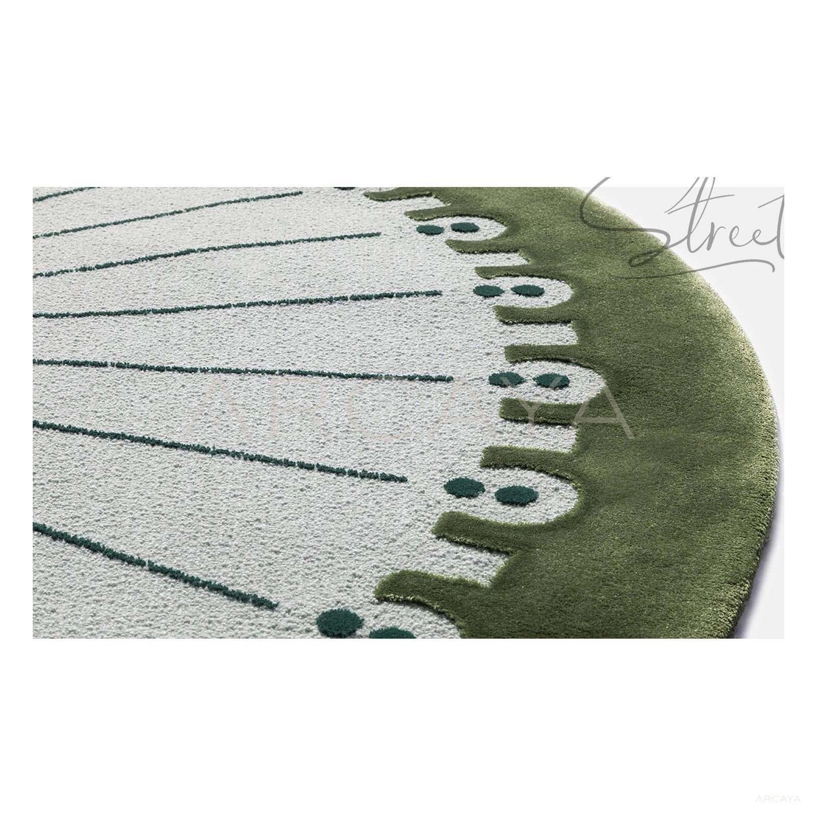 Custom Hand Tufted Rug Dsm P057 C04 - detail