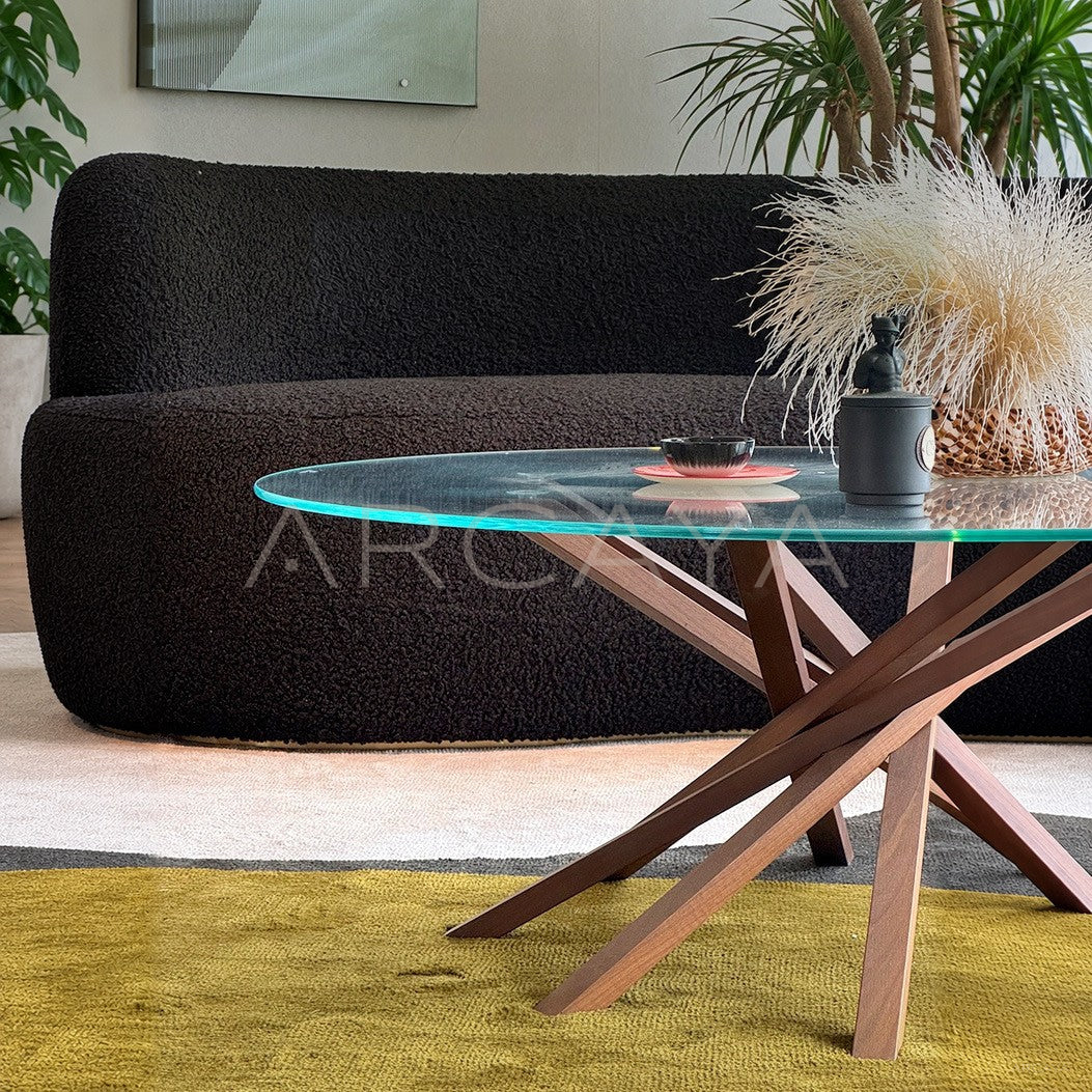 Jeaek Star Round Coffee Table