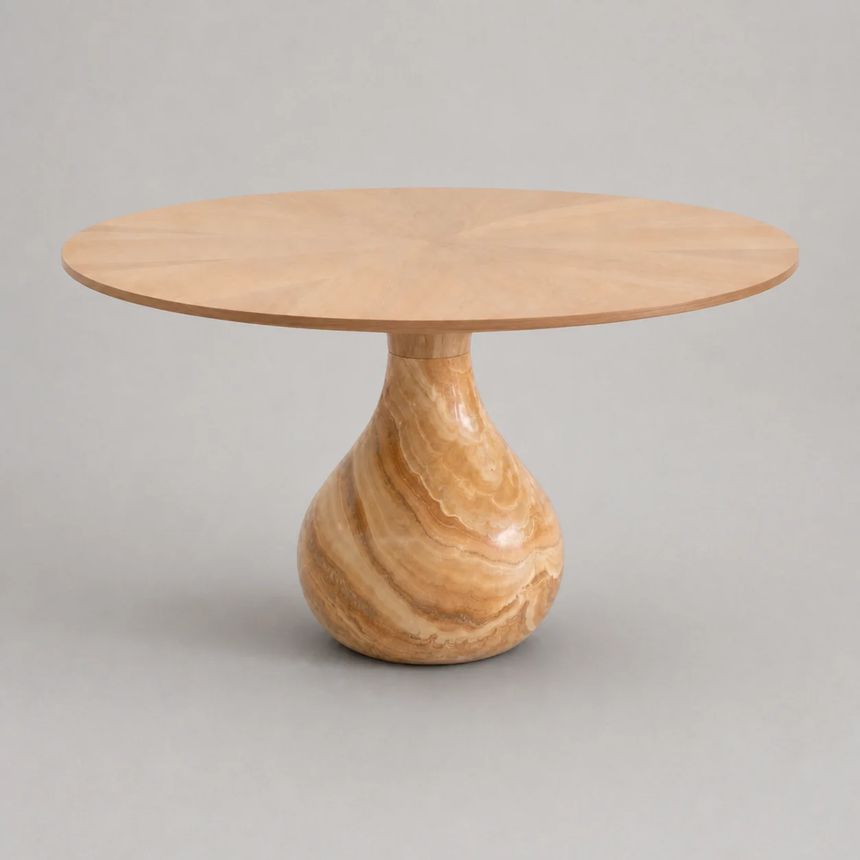 A00099 Dining Table in a finished interior.