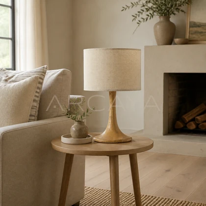 Hesper Terrace Table Lamp — styled interior view 03
