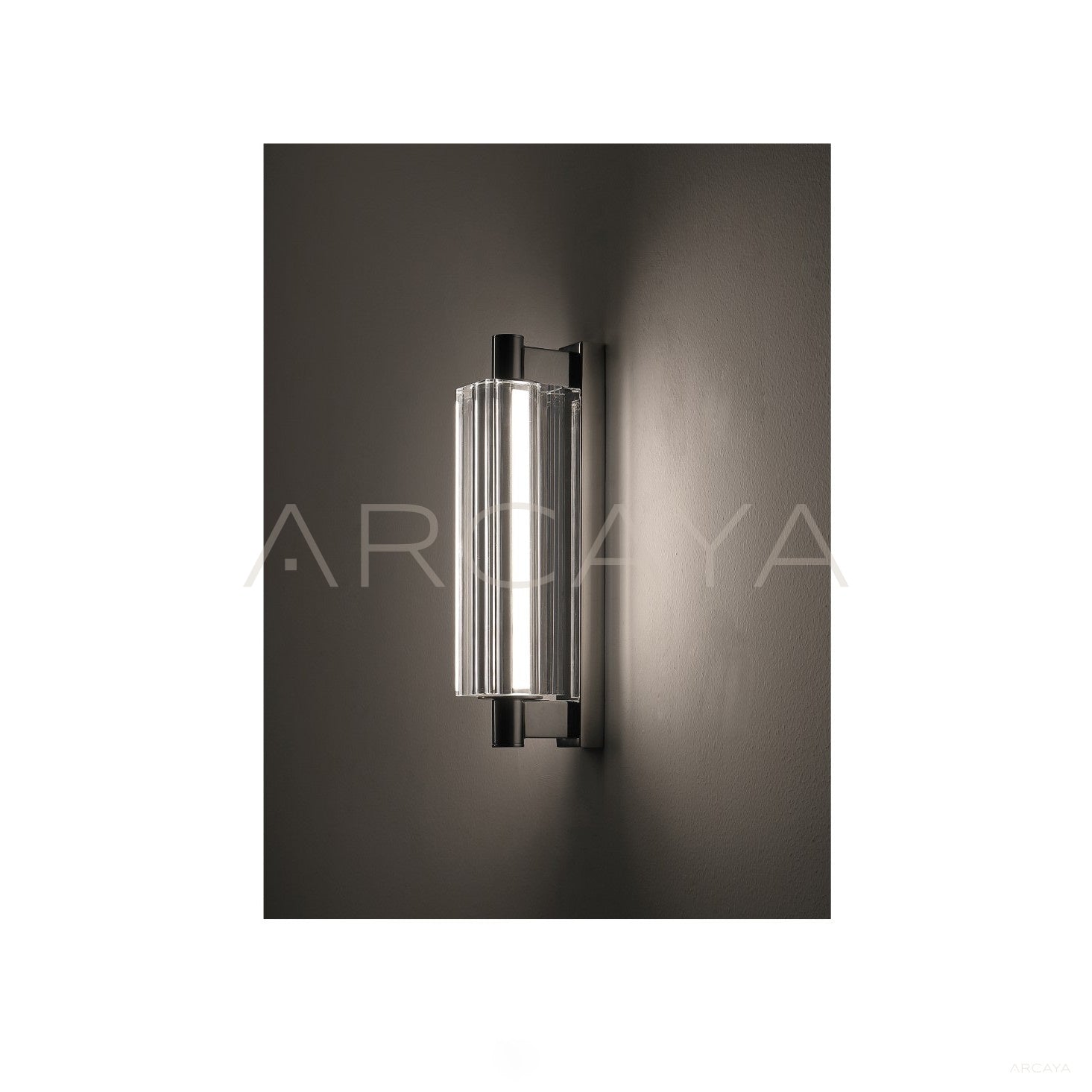 Rectangular Crystal Column Wall Light 80600