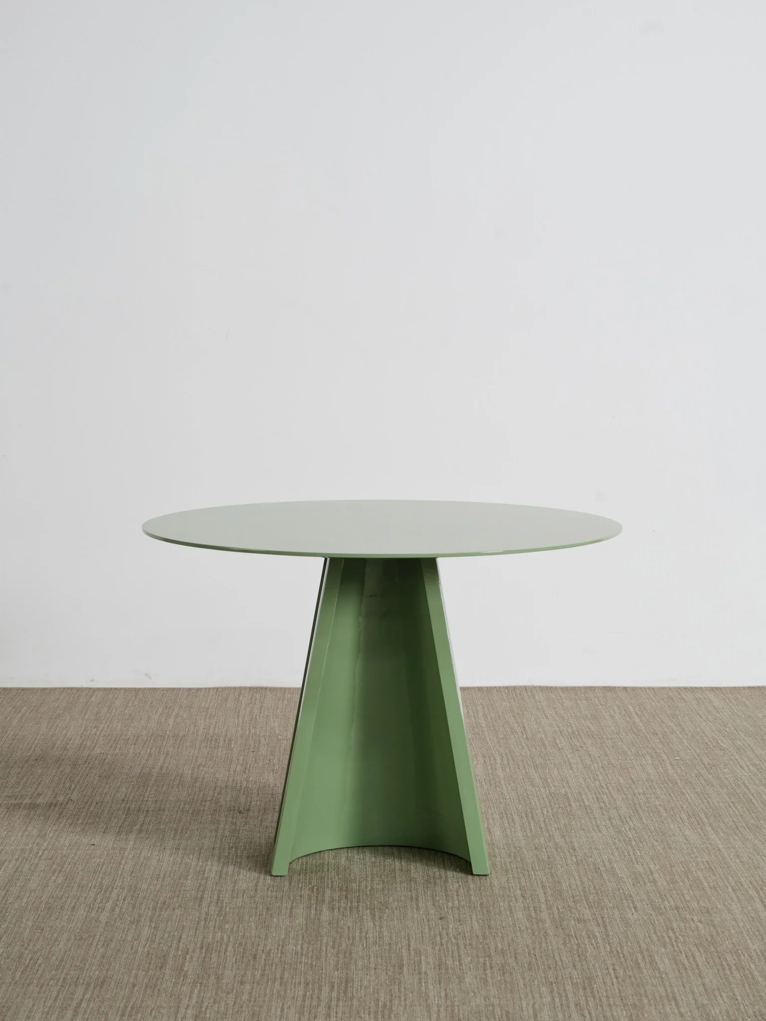 A00005 Dining Table in a finished interior.