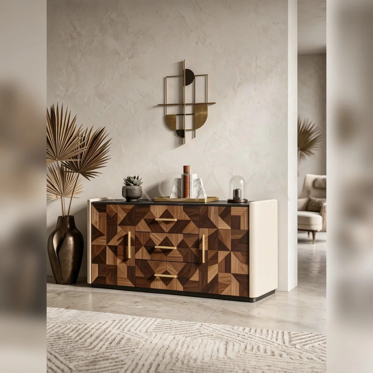 Faye Onyx Sideboard