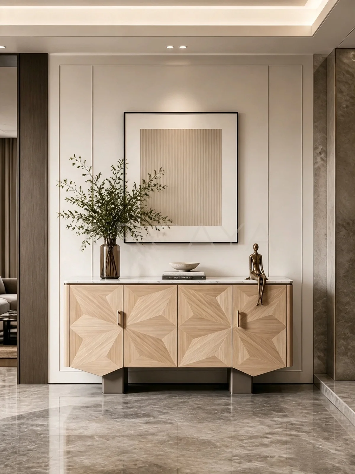 Faye Slate Sideboard