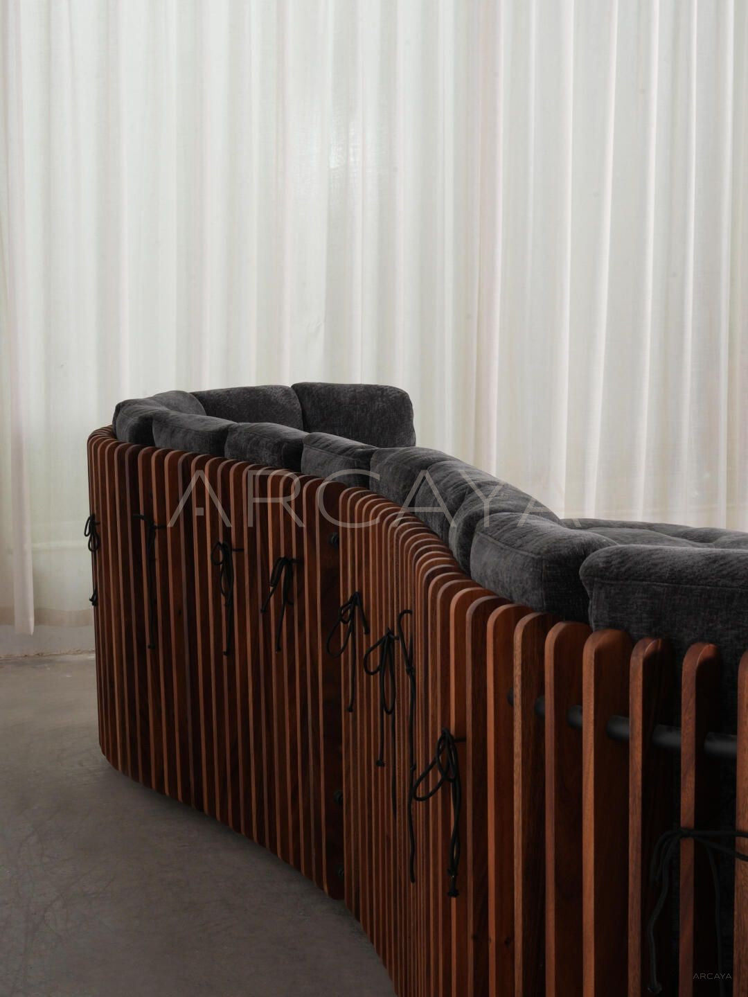 O Palm Low Back Modular Sofa - scene
