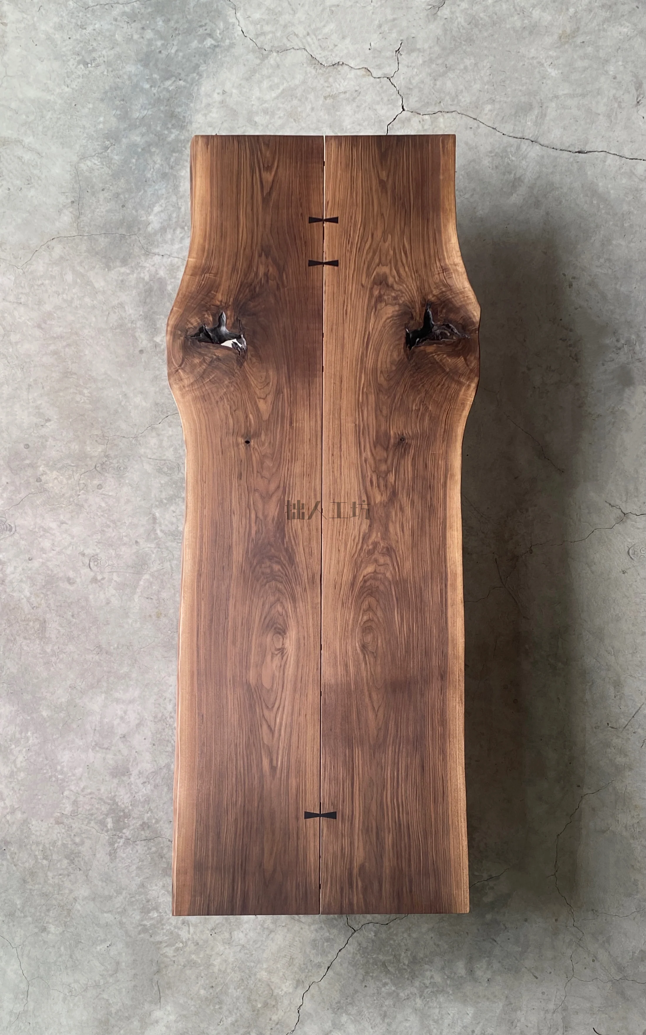 Vale Reef Dining Table in a finished interior.