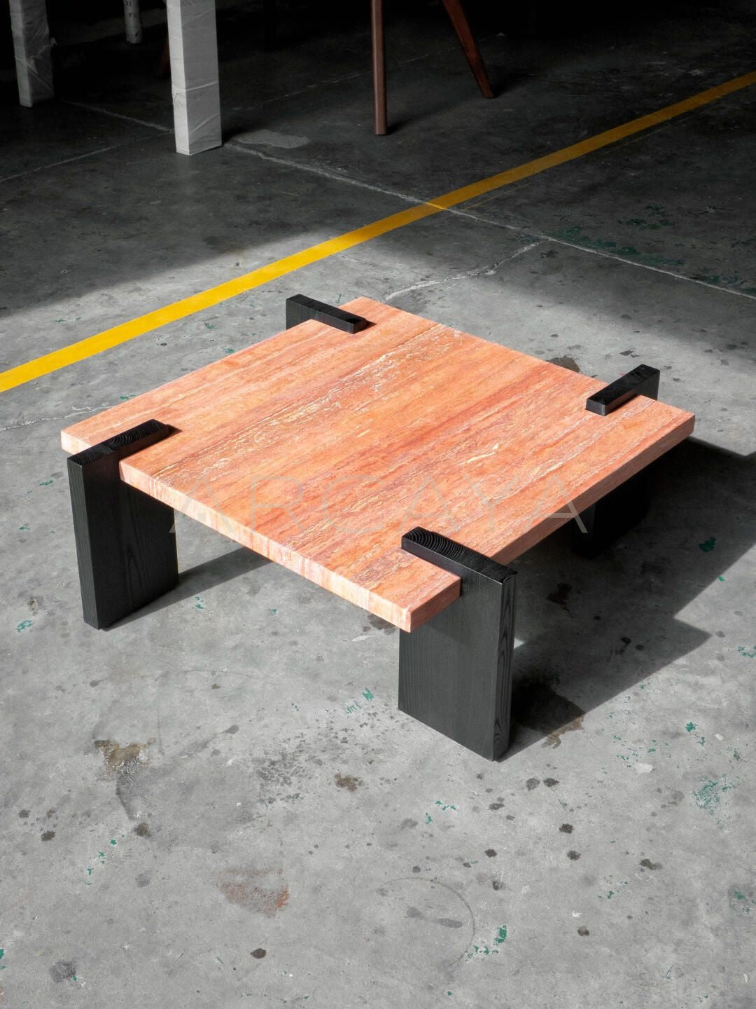 Handmade Statement Coffee Table - scene