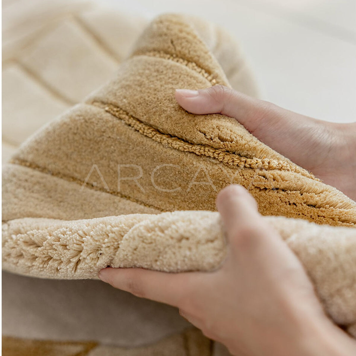All Style Neutral Rug - scene