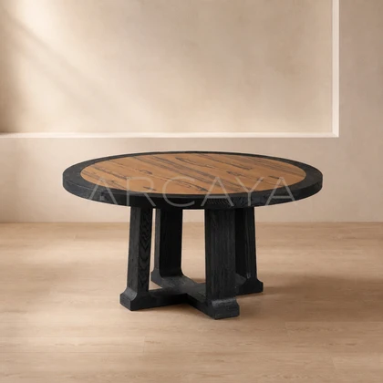 Enna Cove Dining Table - front view 17