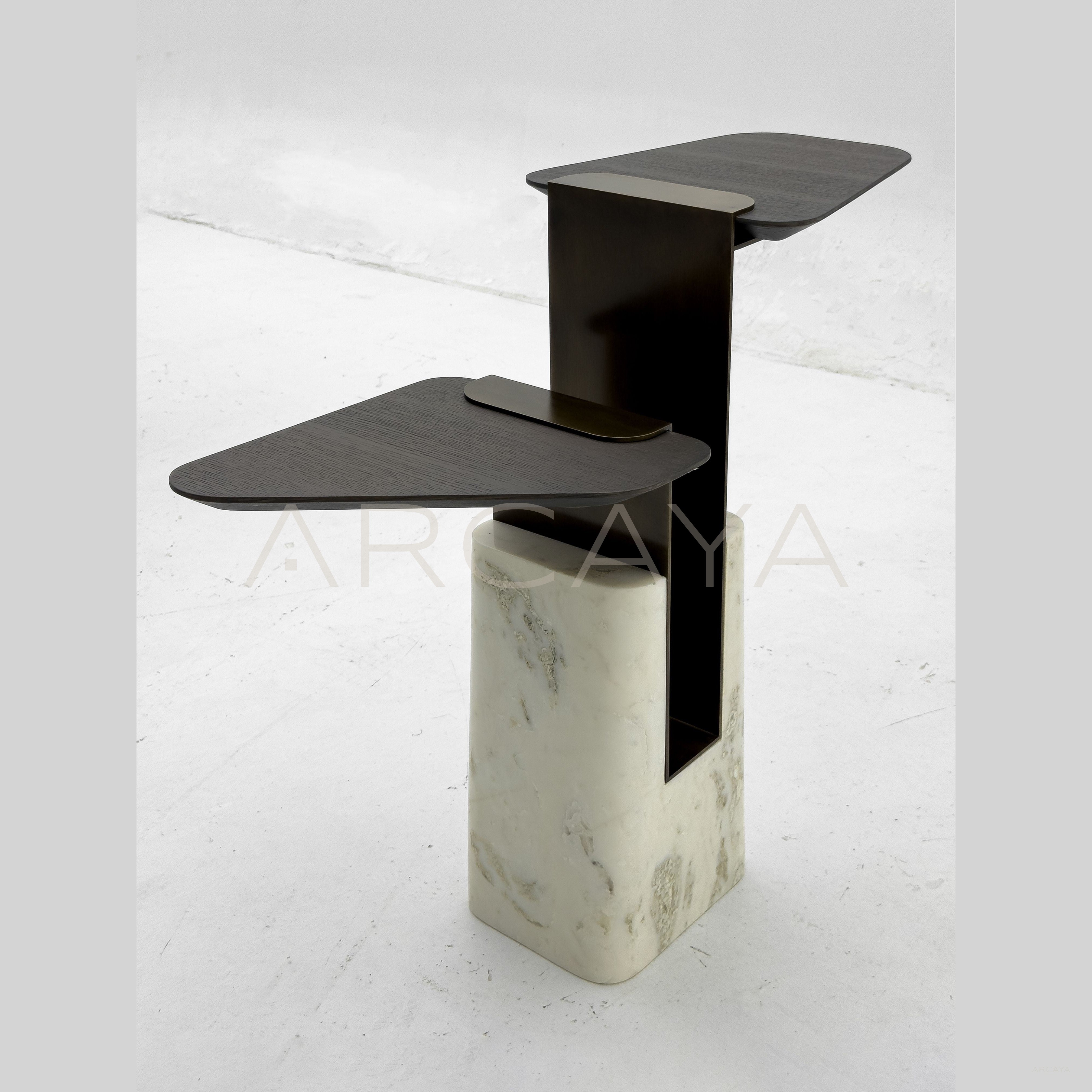 Sculptural Irregular Side Table - scene