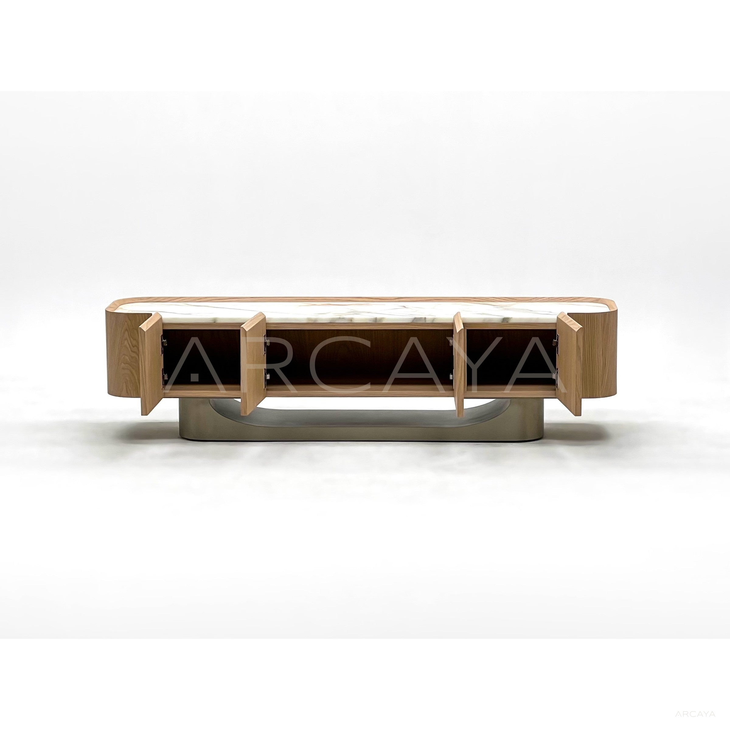 Italian Minimalist Tv Stand - scene