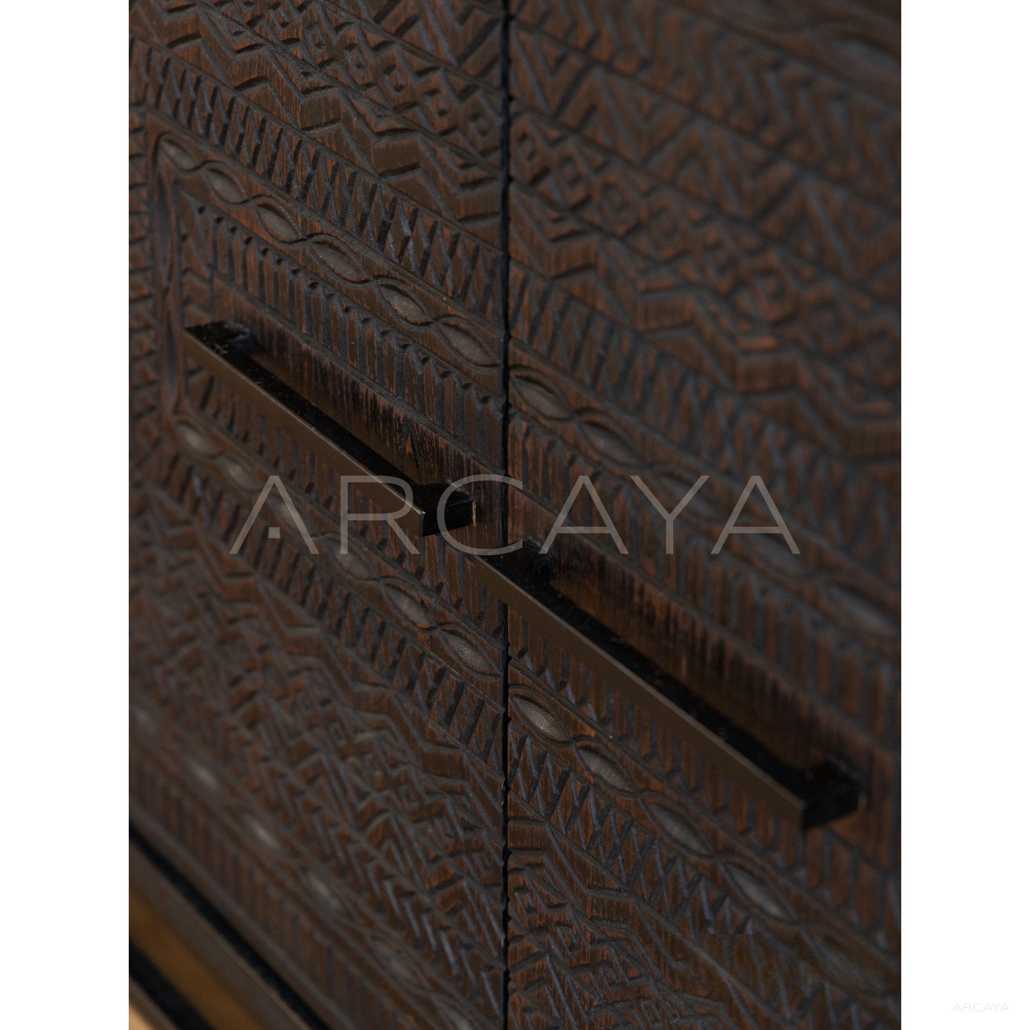 Hena Series E Cabinet Indonesian Teak - scene