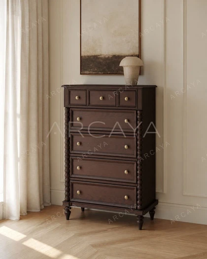 Grace Five-Drawer Chest — view 02