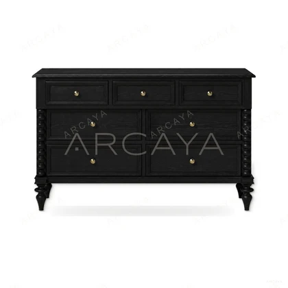 Charleston Seven-Drawer Dresser — view 03