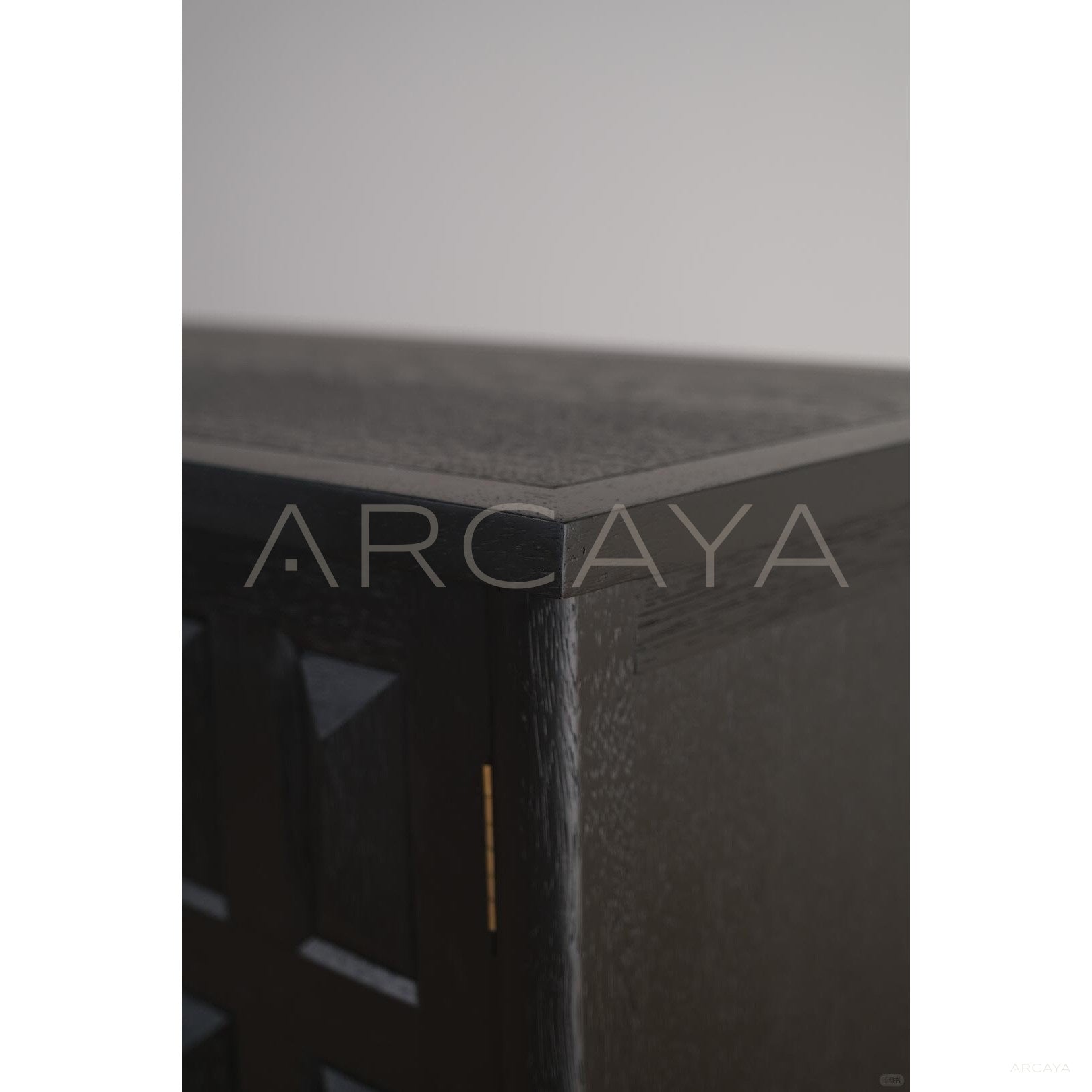 Grid Relief Four Door Cabinet - scene