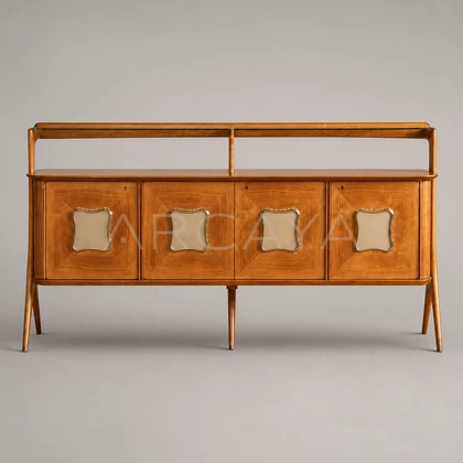 Fiera Linen Cabinet - front view 02