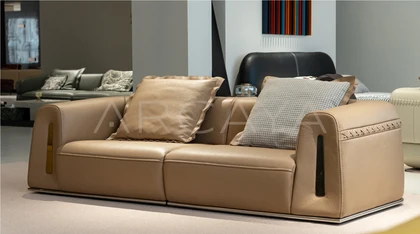 Petra Studio Straight Sofa - front view 01