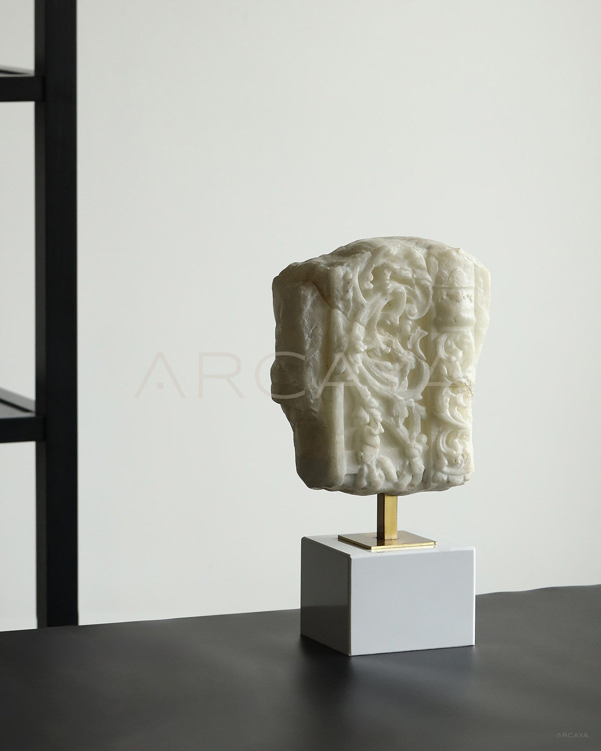 Mid Century Roman Fresco Sculpture - scene
