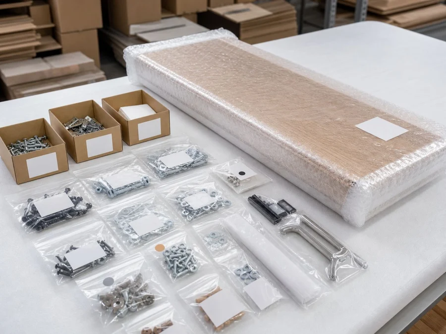 Hardware & Small Parts protective packing