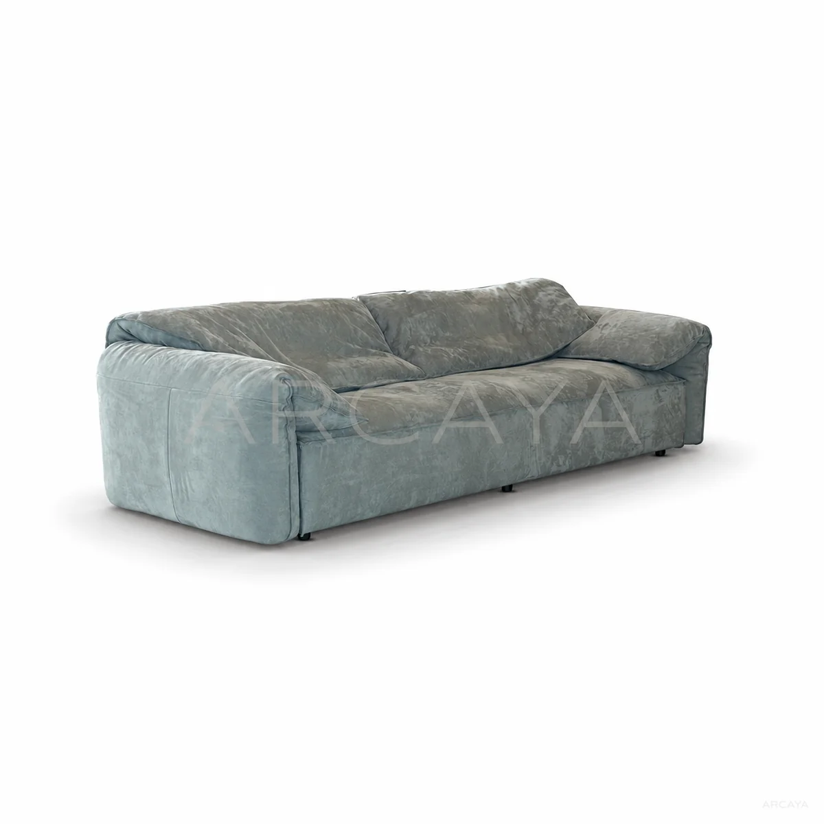 Petra Pearl Straight Sofa