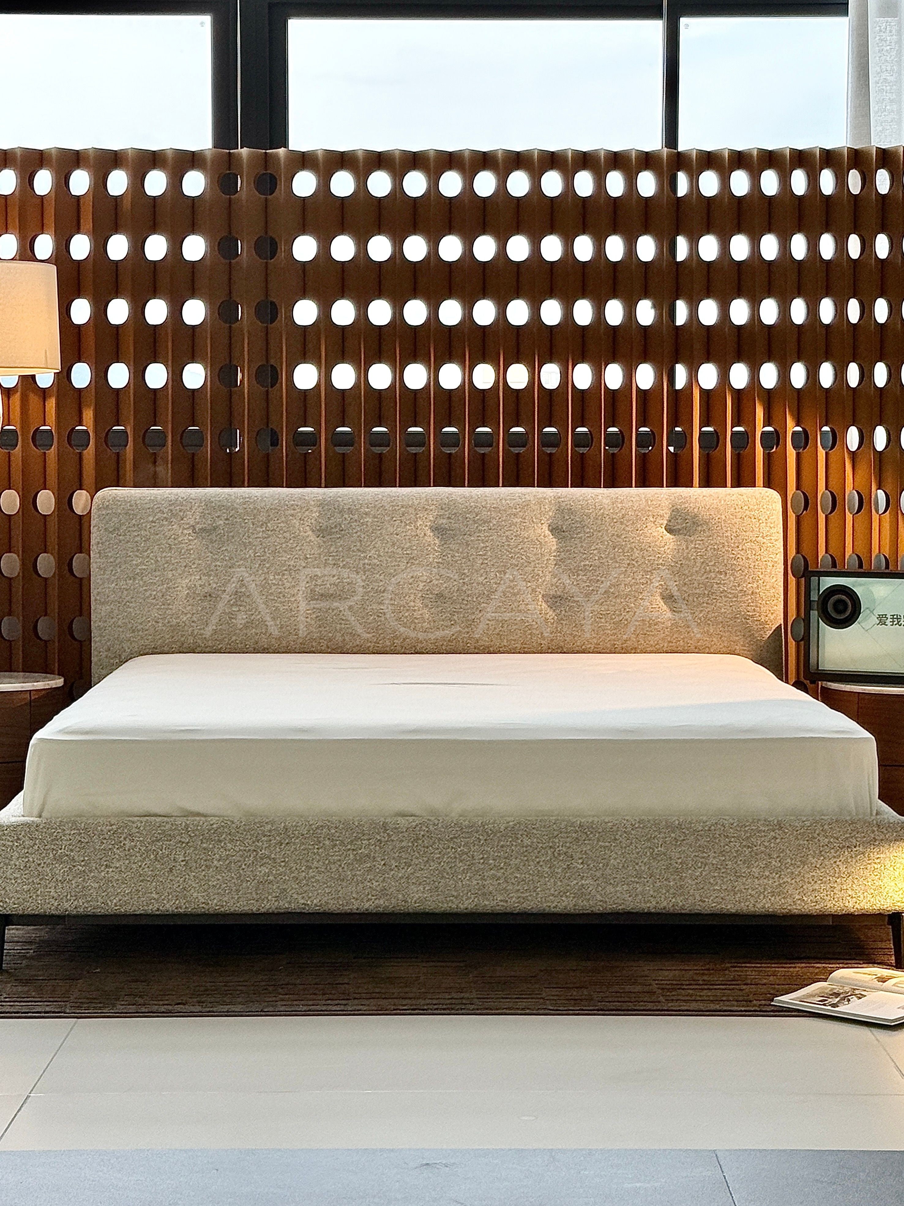 Quiet Bedroom Bed - scene