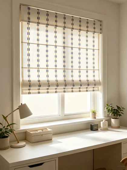Rowan Mist Curtain Panel — interior view 05