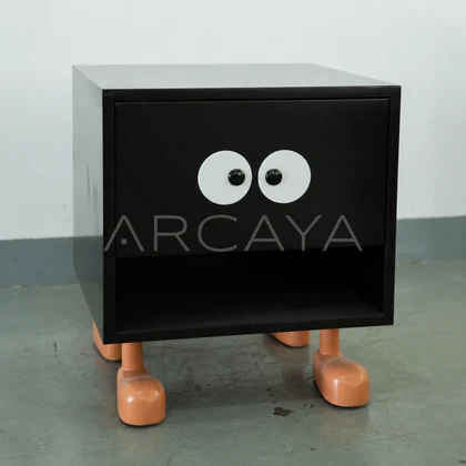 Haven Sienna Nightstand - front view 05