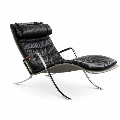 Amara Noir Armchair - product view 01
