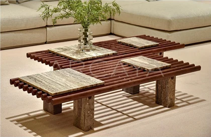 Maren Lake Coffee Table - front view 02
