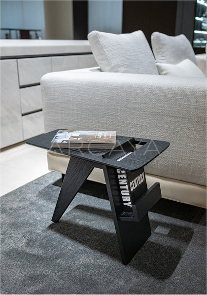 Mira Stone Coffee Table - front view 01