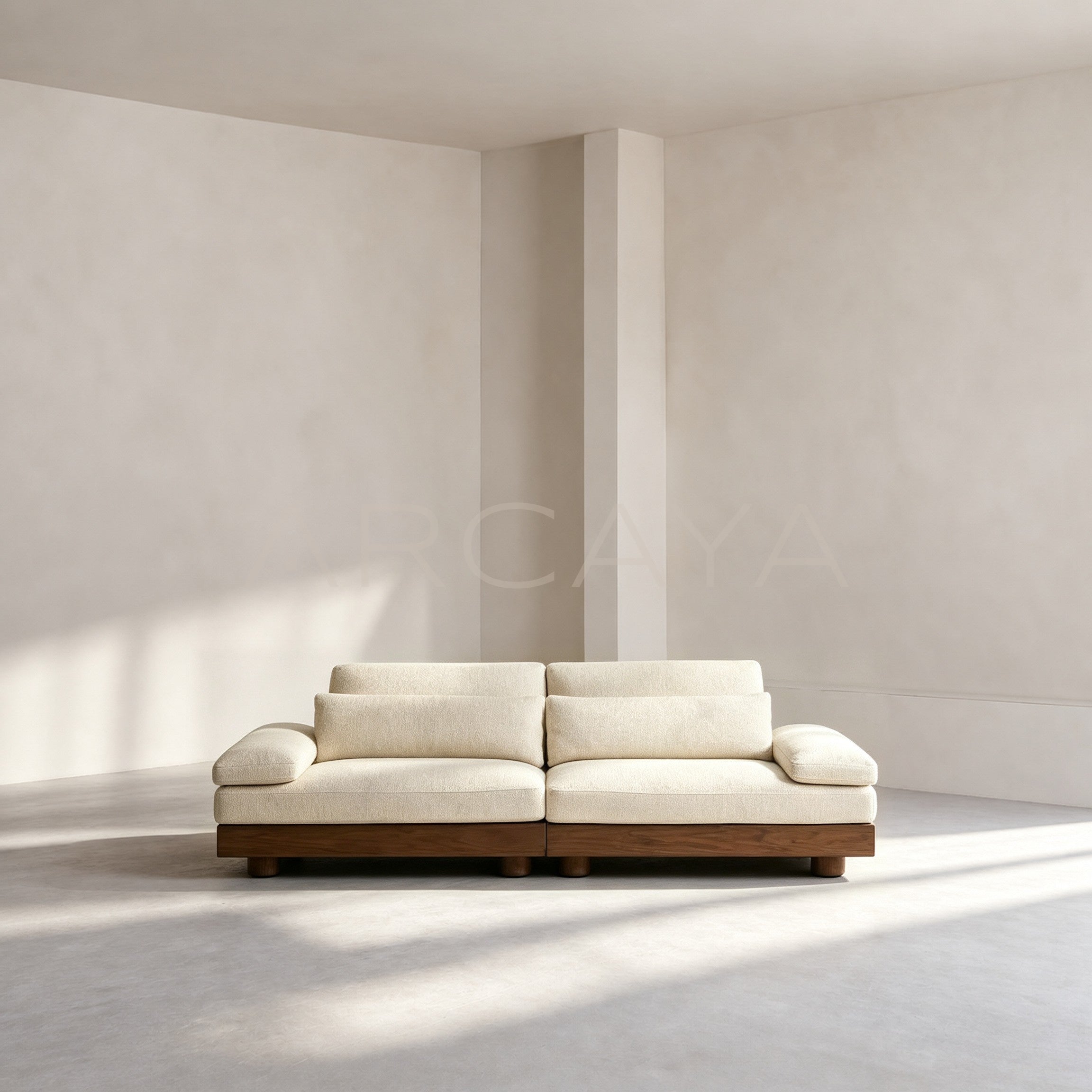 Relaxed Simple Living Room Sofa