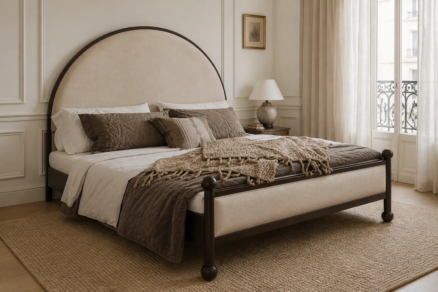 Atubi Bed AB1909 in a finished interior.