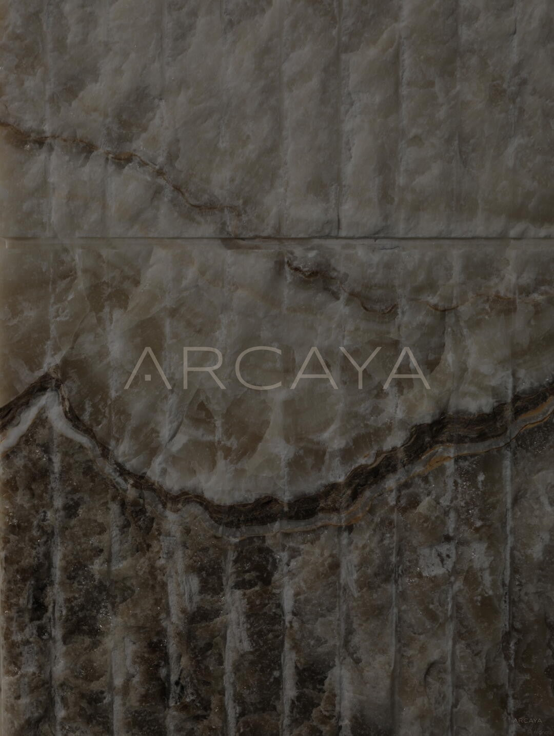 Natural Stone Square Column Sculpture Stand - scene