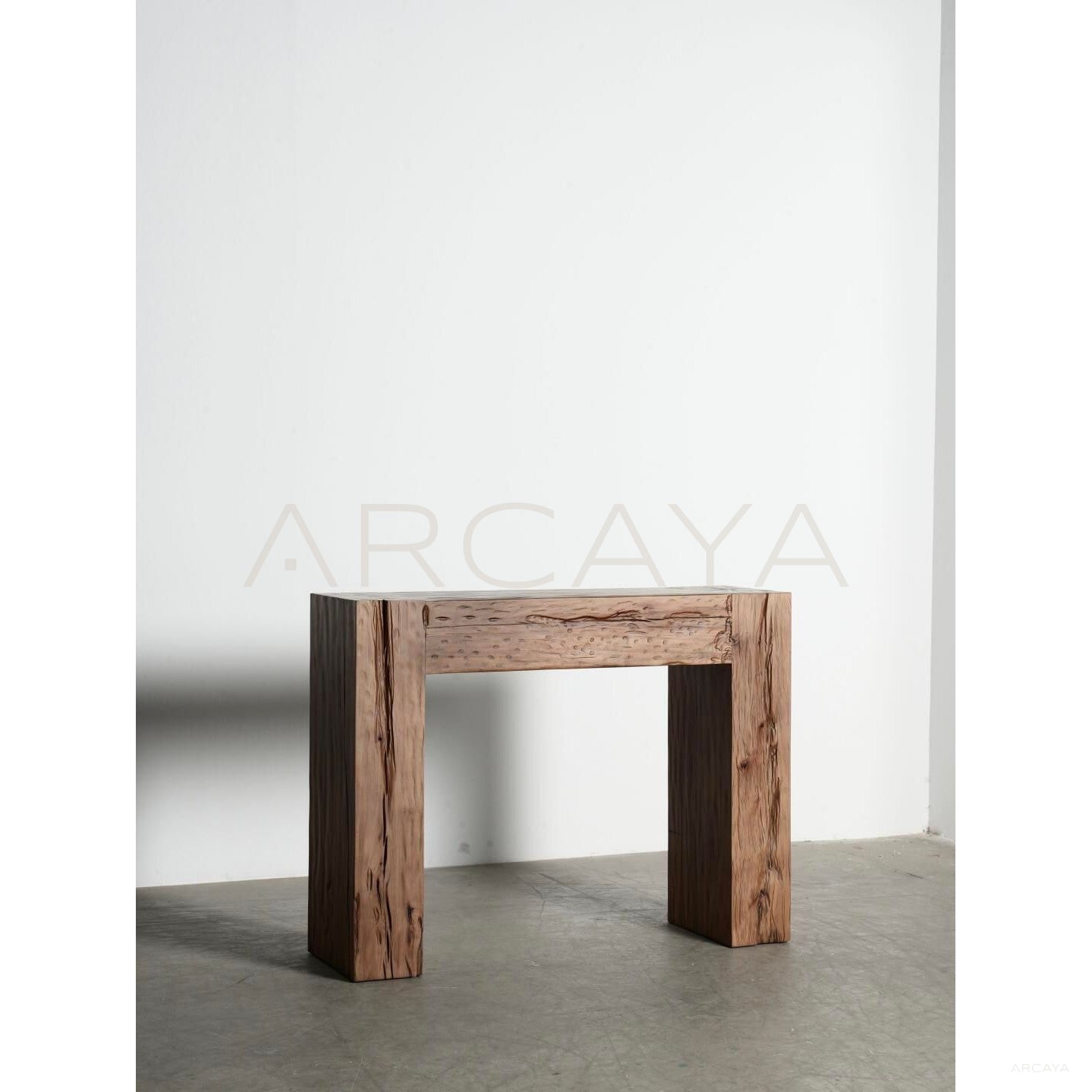 Wabi Sabi Oak Entryway Console