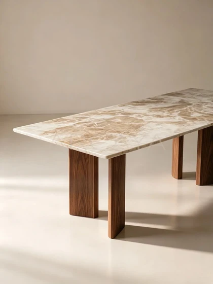 Alba Hill Dining Table - product view 05