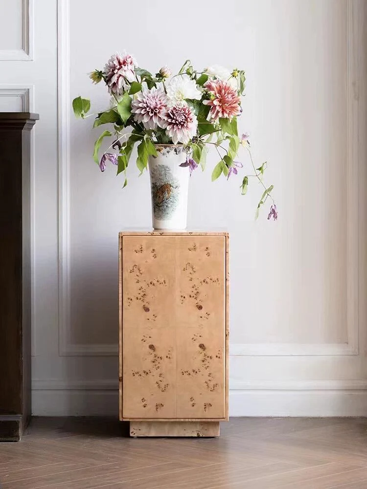 Selene Garden Side Table in a finished interior.