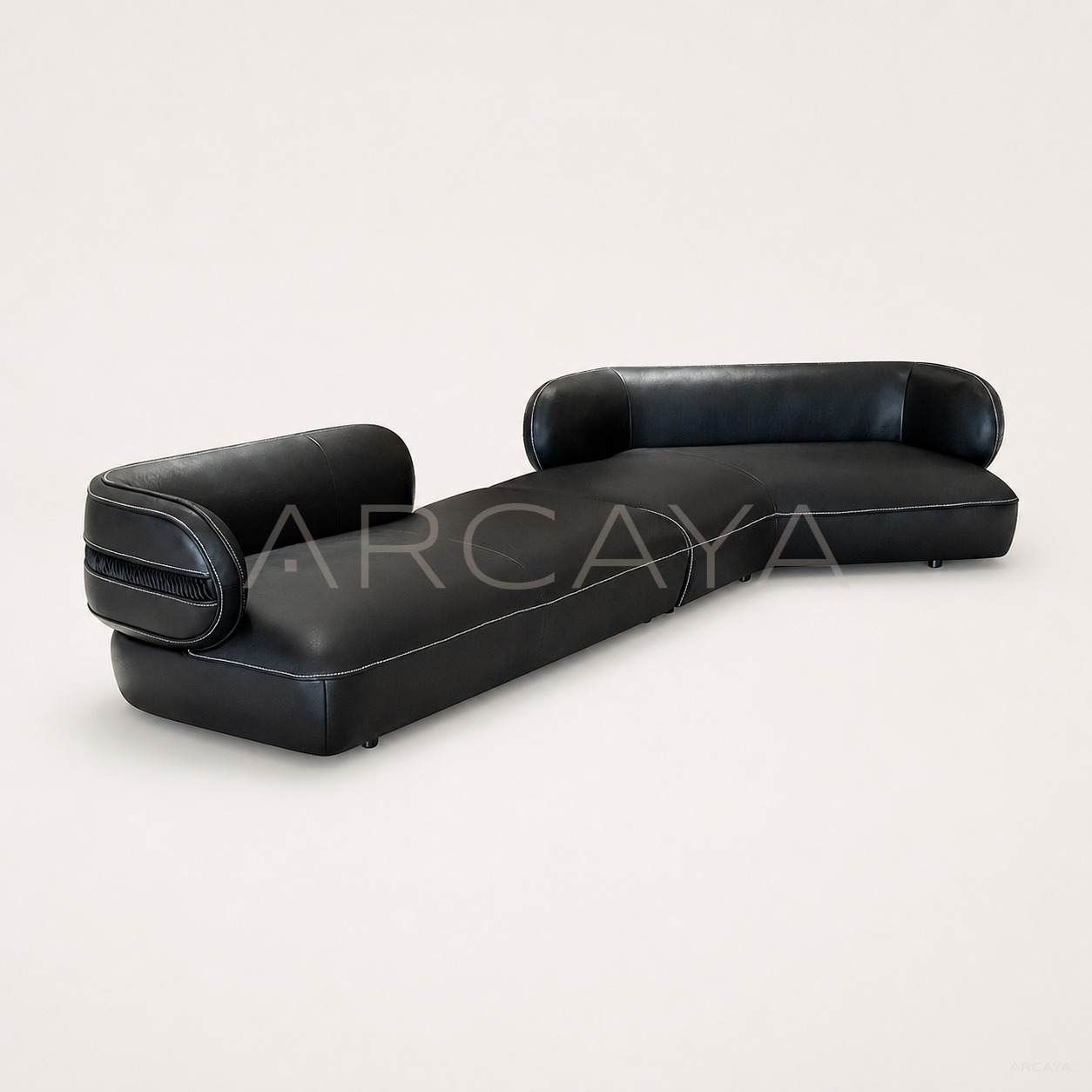 Petra Stone Straight Sofa