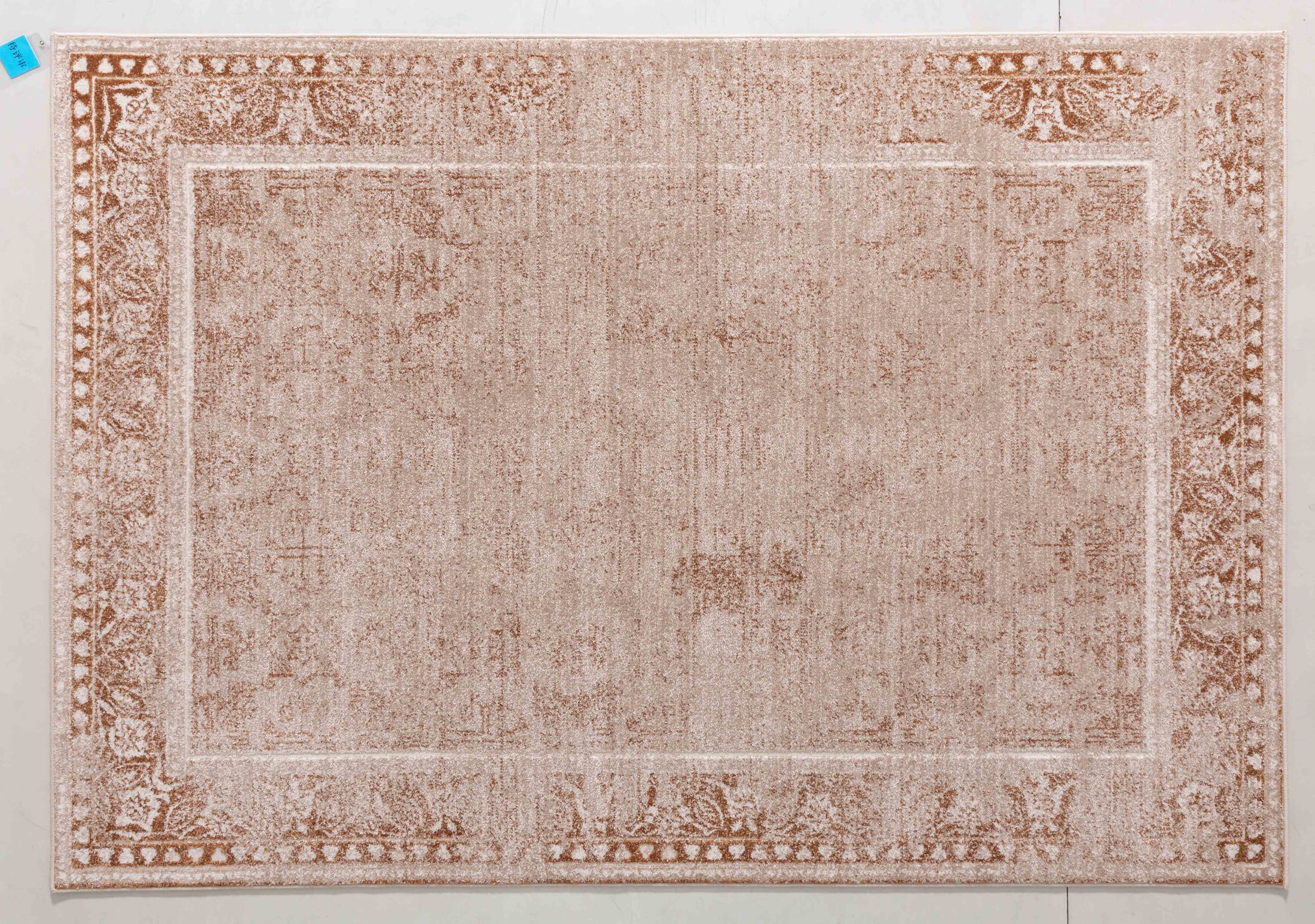 Garden Cove Area Rug in a finished interior.