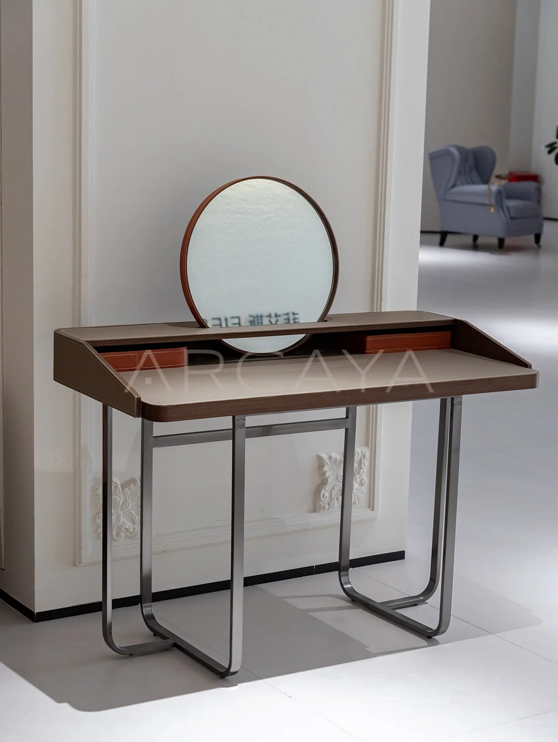 Nova Estate Dining Table - front view 01