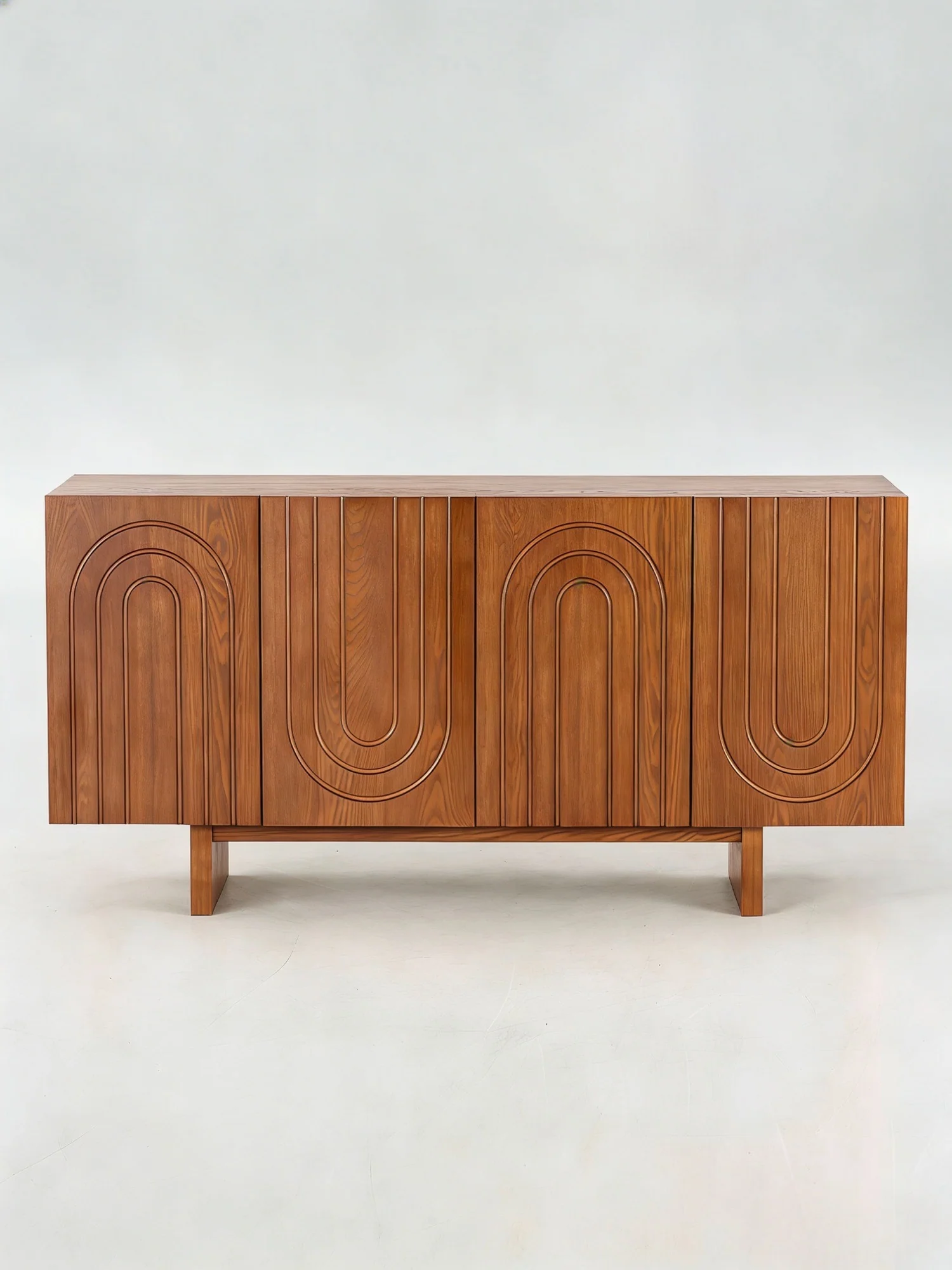 Ember Arc Decorative Object in a finished interior.