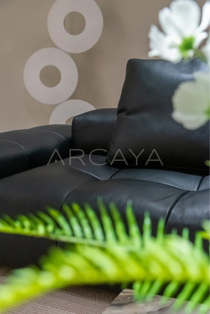 Orla Meadow Straight Sofa - front view 02