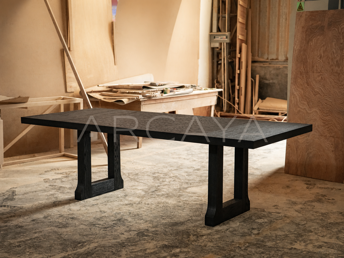 Sable Cloud Dining Table